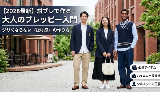 プレッピーファッションの始め方！ダサくならない大人コーデの正解