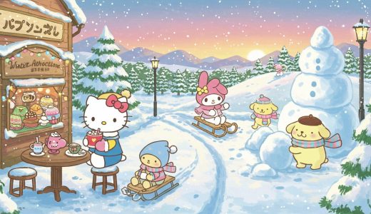 サンリオピューロランド冬の服装！可愛さも動きやすさも諦めない！SNS映えするコーデ