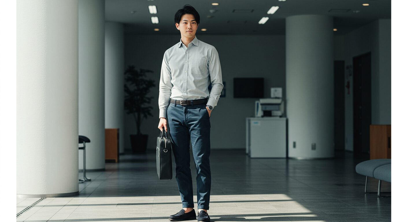 営業マンの服装「ラフ」はどこまでOK？好印象を与えるビジネスカジュアル徹底解説 | 服装大全