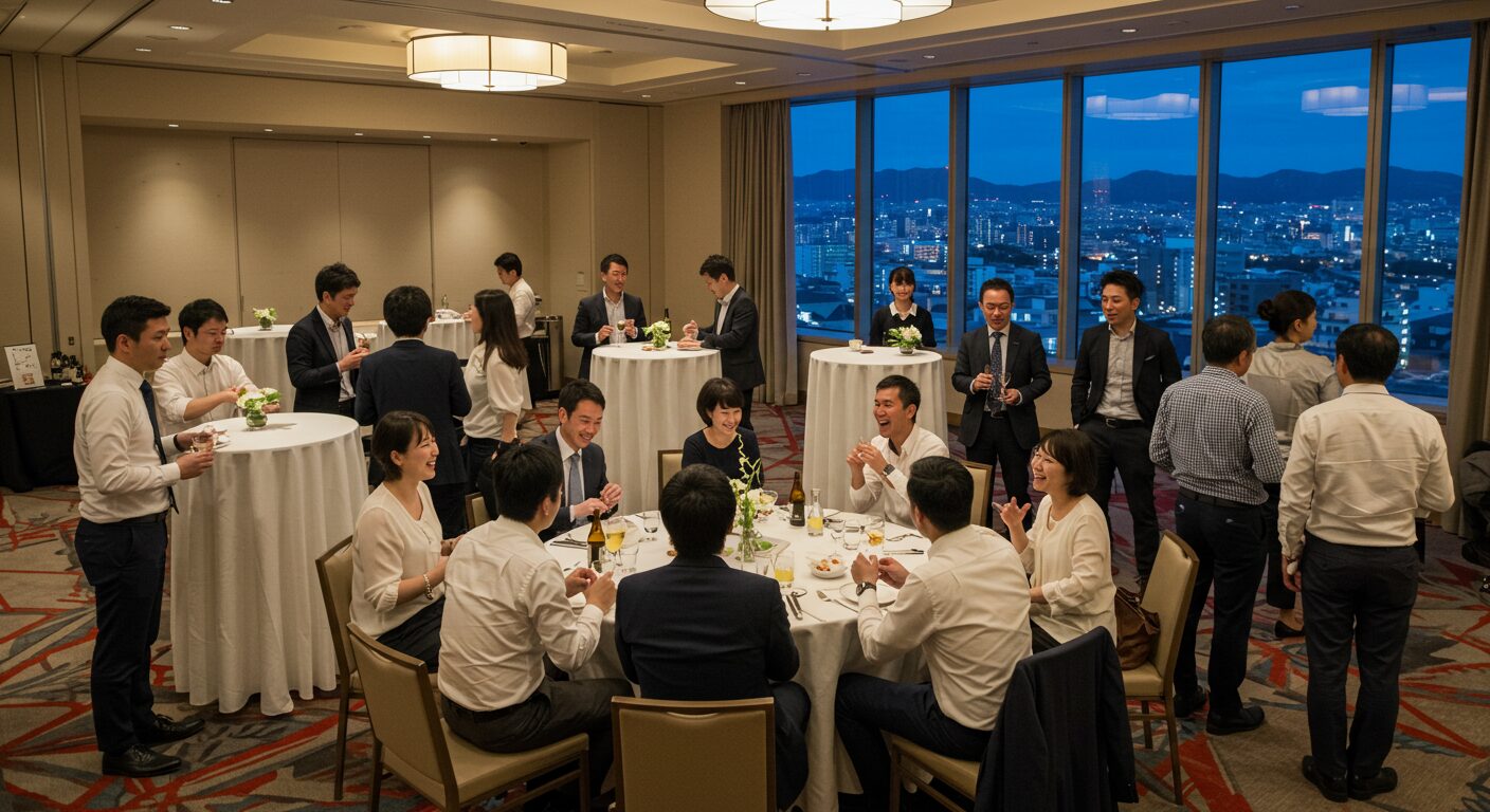 【男女別】会社懇親会@ホテル服装ガイド！失敗しない完全正解コーデ10選 | 服装大全