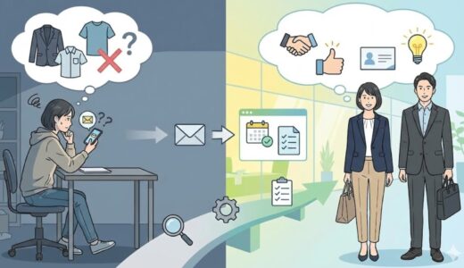 【完全版】「服装の指定はありますか？」メールの聞き方・例文集｜就活・インターンの不安をゼロにするマナー講座