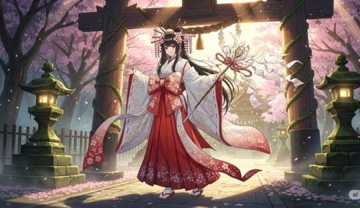 【和風ファンタジー】神官服装の描き方と設定★日本文化から紐解く衣装デザイン