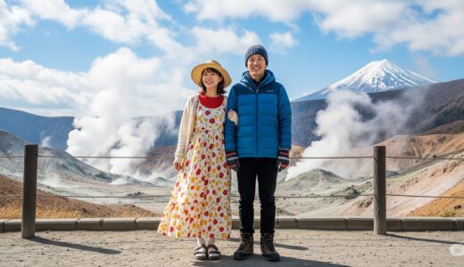 明日、箱根・大涌谷へ行くあなたへ。季節の気温差に負けない「標高1000mの服装」正解ガイド