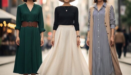 寸胴体型向け「強制くびれ」ファッションと骨格ストレートの必勝法