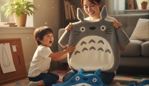 【ミシン不要】トトロの衣装を手作りで簡単！失敗知らずで完成する裏技