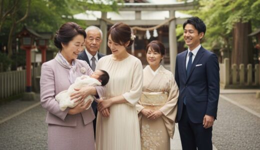 60代お宮参り：老けて見えない上品な服装と顔映りUPの「色選び」完全版