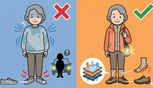 ウォーキングの服装60代★ユニクロで若作り回避！品よく見える重ね着の正解