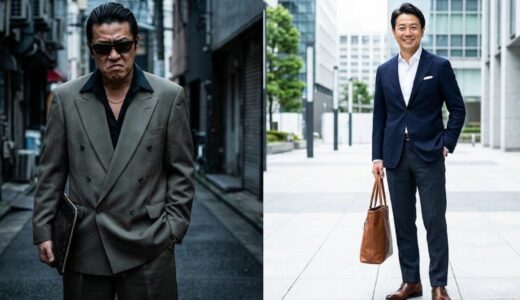 その服、怖がられてない？おじさんが「ヤクザ見え」してしまうNGファッション5選と改善策