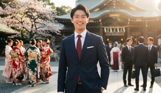 全身ユニクロで成人式！予算1.5万円で揃う高見えスーツコーデとネクタイの選び方