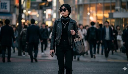 話しかけづらい服装の作り方！全身黒や小物で「近寄りがたいオーラ」を出す心理